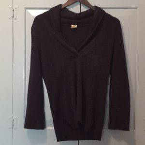 J.Crew Navy Blue Cashmere Sweater